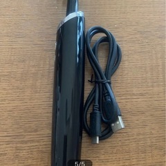 電動歯ブラシ 黒の画像