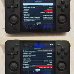 ◎特価◎ほぼ新品 Powkiddy RGB30 黒+ 専用ハードケースの画像