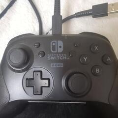 Nintendo Switch HORI コントローラー ブラックの画像
