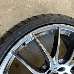 レイズ HOMURA 20インチ ホムラ 2X7 RAYS PCD114.3 夏タイヤ 225/35R20の画像