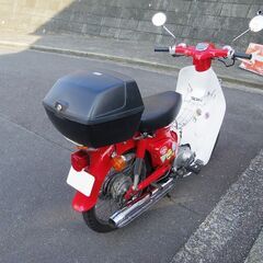 【横浜市】ホンダ スーパーカブ AA01-E 50cc プレスカブ C50 自家塗装 実働 3速 純正リアボックスの画像