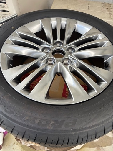 40アルファードZ純正ホイール4本新車取り外し