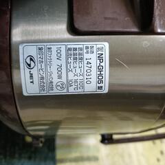IH炊飯器 象印 ３合 NP-GH05 2017年製の画像