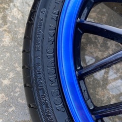 《中古》タイヤ＆ホイール４本セット の画像