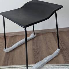黒色のおしゃれな椅子