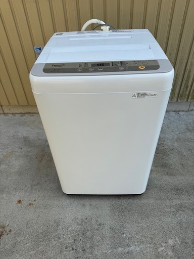 【一人暮らしサイズ】静音洗濯機 全自動洗 7E1s: 5.0kg NA-F50B12