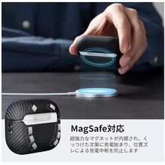 ■PITAKA MagEZ Case for AirPods Pro 2 ブラックの画像