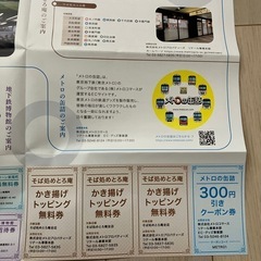 【株主優待】東京地下鉄（東京メトロ）の画像