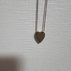 GUCCI ハート型ペンダントネックレス の画像