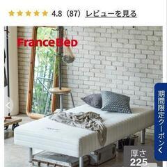 フランスベッド　脚付きマットレスベッド