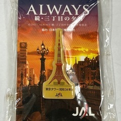 JALノベルティ　ピンバッジ2個ストラップ2個の画像