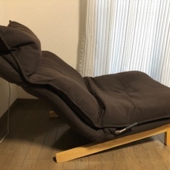 無印良品　1人かけソファの画像