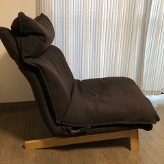 無印良品　1人かけソファの画像