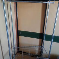 (受け渡し決定)スチールハンガーラック