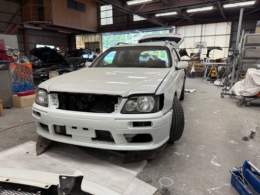 C34ステージア 純正オプション DAYS バンパー