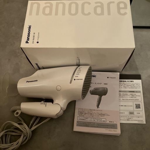 ジャンク品 Panasonic ヘアードライヤー ナノケア