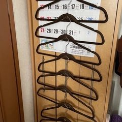 ハンガーラック　　ハンガー付きの画像