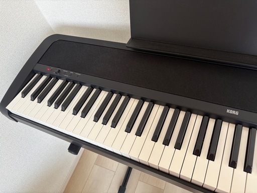 KORG B2 デジタルピアノ 88鍵黒　美品 Korg B2 88-Key Digital Piano Black – Chicago Music Exchange