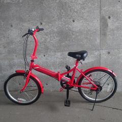 折りたたみ自転車の画像