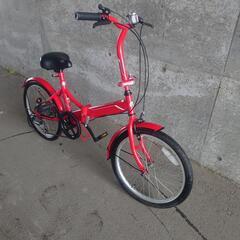 折りたたみ自転車の画像