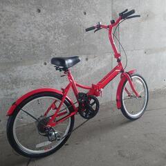 折りたたみ自転車の画像