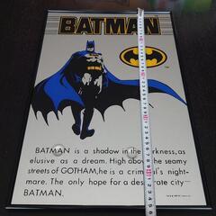 アメコミ　ヴィンテージ　BATMAN　バットマン　パブミラー　壁掛け鏡の画像