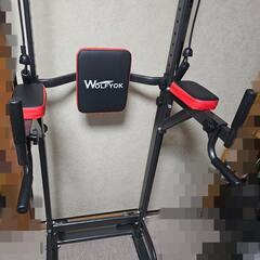 配達可能　ぶら下がり健康器 懸垂マシン懸垂器具 ぶらさがり 健康器具 チンニング ディップスス 多機能 筋力 筋肉トレーニング器具の画像