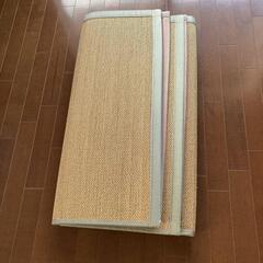 竹ラグ　夏用マット　カーペットの画像