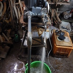 【中古】川本 ポンプ カワエース N3-405SHN 50hz 100V （1505123）の画像