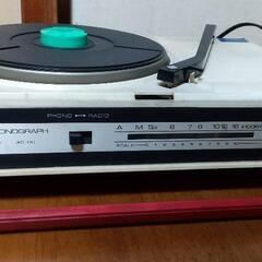 お譲り完了7/7あたりまで限定！希少！懐かしの昭和コロムビアレコードプレーヤー引取のみの画像