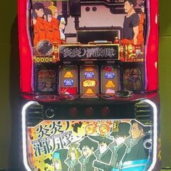※キズあり、大幅値下げ！！パチスロ実機　S炎炎ノ消防隊　コイン不...