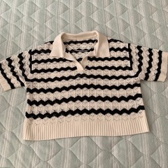 ニット半袖 Mサイズ GUの画像
