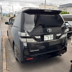 ③激安ヴェルファイア　人気ブラック　旭川市の画像