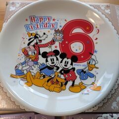 ディズニー　バースデープレート（3歳、5歳、6歳）の画像