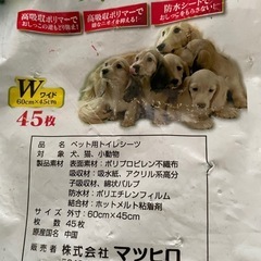 ペットシーツ　Wワイドの画像