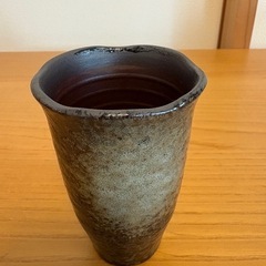 湯飲みセット グラスセット 5個セット 白と茶のグラデーションの画像