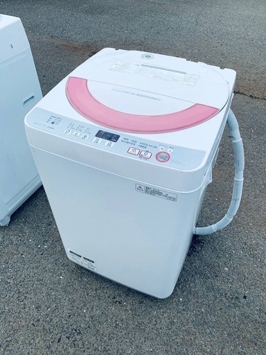 ♢SHARP 電気洗濯機【2016年製】ES-GE60R-P