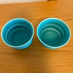 湯呑みセット　コップセット　スカイブルー　グラスセットの画像
