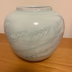 砥部焼　花器　花瓶　置物　壺　の画像