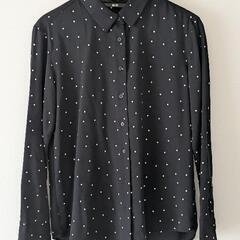 UNIQLOレーヨンプリントブラウス