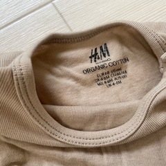 H&Ｍ ベビー服★長袖ロンパースサイズ68の画像