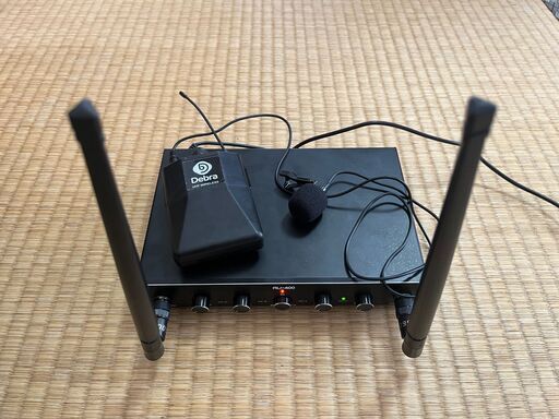 期間限定セール ワイヤレスマイク】debra AU-400／モノラル出力＋ステレオ変換 配信機器・PA機器・レコーディング機器