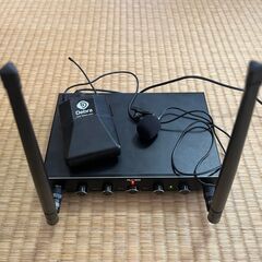 【ワイヤレスマイク】debra AU-400／モノラル出力＋ステレオ変換端子付属 ワイヤレスマイク】debra AU-400／モノラル出力＋ステレオ変換
