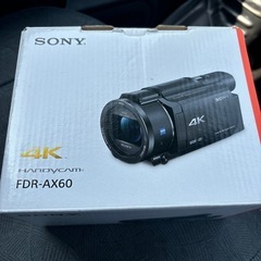 sony fdr-ax60 4k ソニー　デジタルビデオカメラ
