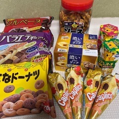 ⑤お菓子セット　ひとくちソースカツポット　ブラックサンダー　至福...