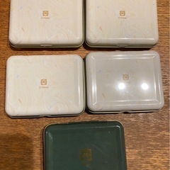 ディズニー 缶セット 5個 ミッキー　ディズニーホテル　アメニティ缶の画像