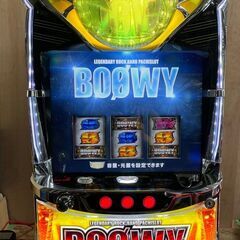 パチスロ実機　パチスロBOOWY　コイン不要機付き