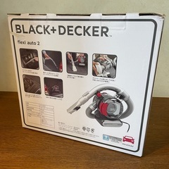 新品 ブラックアンドデッカー 車用掃除機 コンパクト 小型の画像