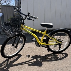 美品！ジュニア用　子供　自転車　22インチ