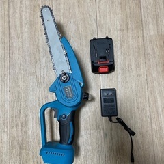 【2025新登場】チェーンソー 充電式 8インチ チェーンソー ...